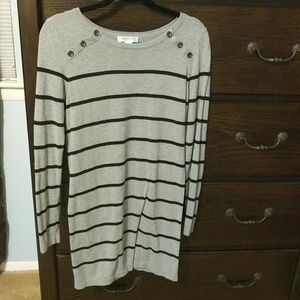 Maternity sweater dress